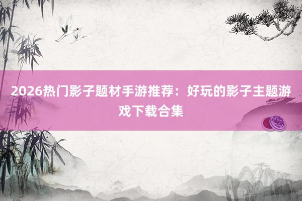2026热门影子题材手游推荐：好玩的影子主题游戏下载合集