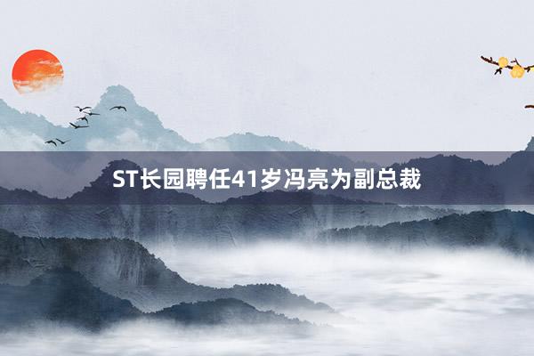 ST长园聘任41岁冯亮为副总裁