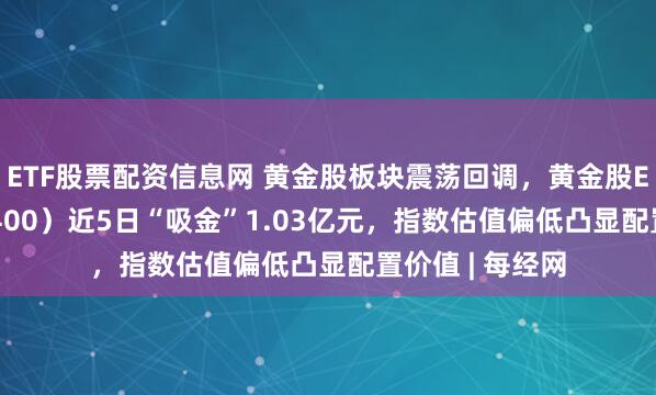 ETF股票配资信息网 黄金股板块震荡回调，黄金股ETF国泰（517400）近5日“吸金”1.03亿元，指数估值偏低凸显配置价值 | 每经网